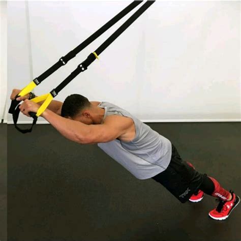 TRX ROLLOUT PUSHUPS By Saeed H Exercise How To Skimble