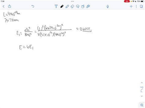 Solved An Electron Is In The Ground State Of A Square Well Of Width L