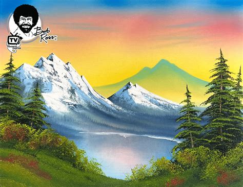 bob ross animal painting 1