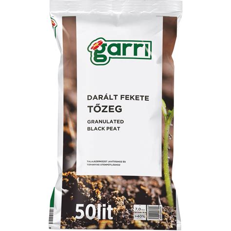 Garri tőzeg darált fekete 50 l vásárlása OBI