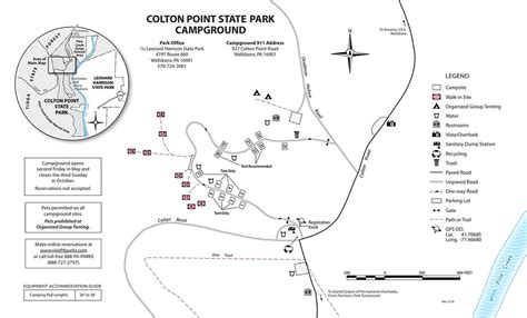 Pennsylvania State Park Maps Dwhike