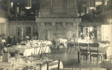 Dining Room, Glacier Point Hotel Yosemite National Park