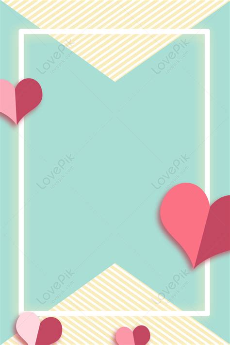 Simple Valentines Day Love Poster Background Download Free | Poster ...