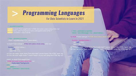Top Programming Languages For Data Scientists In 2021 Artificial
