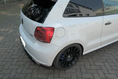 LAME DU PARE CHOCS ARRIERE Volkswagen Polo WRC Mk5 Gloss Black Notre