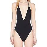 Bikini Lab Women S Standard V Neck High Leg One Piece Swimsuit At