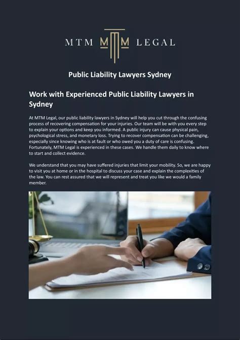 Ppt Public Liability Lawyers Sydney Powerpoint Presentation Free Download Id 12591855