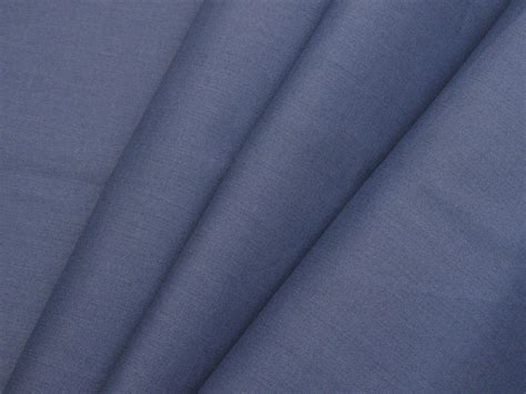 Solid Cadet Blue Fabric 100 Cotton Broadcloth 44 Wide Etsy