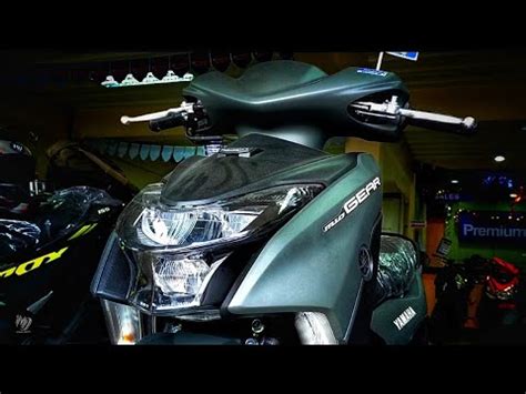 All New Yamaha Mio Gear Standard Matte Black IMDTV YouTube