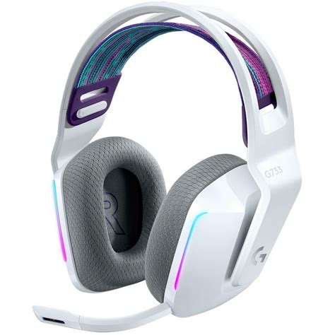 Logitech G733 Lightspeed Wireless PC Gaming Headset - White - Walmart ...