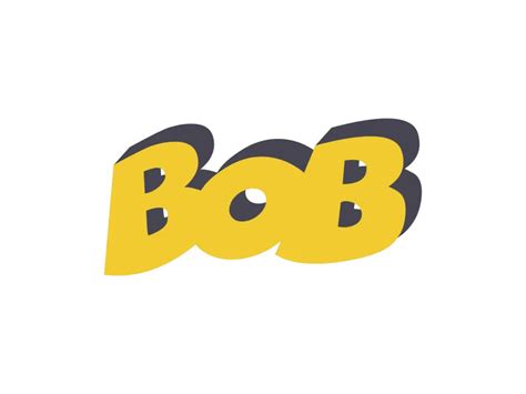 BOB 3D Logo PNG vector in SVG, PDF, AI, CDR format