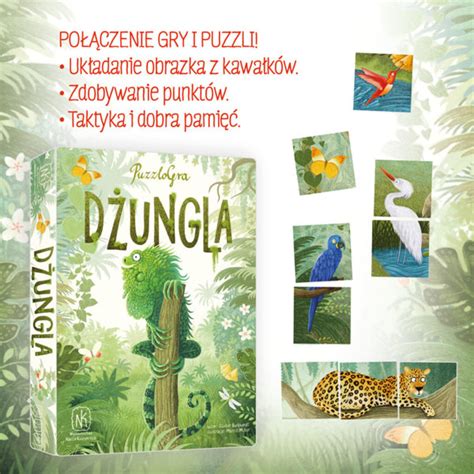 DŻUNGLA Gry planszowe i towarzyskie Familijne NASZA KSIĘGARNIA