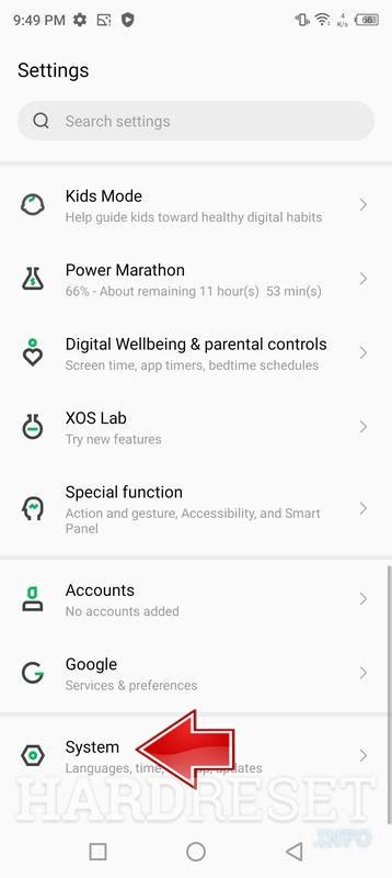 Cómo actualizar el software en INFINIX Hot 11 2022 HardReset info