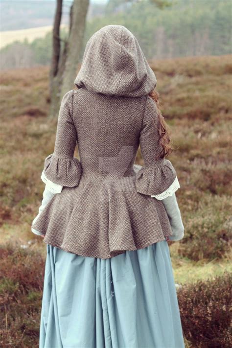 18th Century Wool Coat With Hood 18th Century Clothing 18th Century