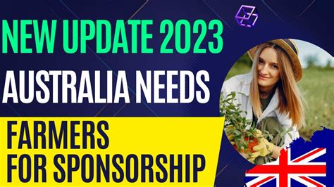 New Australia Visa Sponsorship For Farming Jobs YouTube