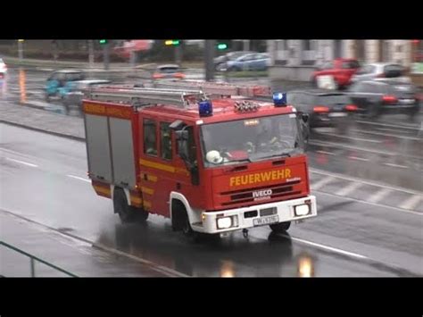 Altes Lf Der Ff Dornap Auf Einsatzfahrt Mit Einsatzabbruch Youtube