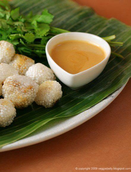 Thai Tapioca Pearl Dumplings Saku Sai Veggie Belly Vegetarian Recipe Autoimmune Paleo