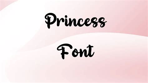 Princess Font Free Download