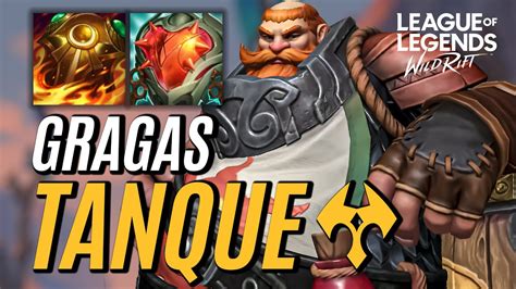 GRAGAS TANQUE Para SOLO LANE SebssGG Wild Rift YouTube