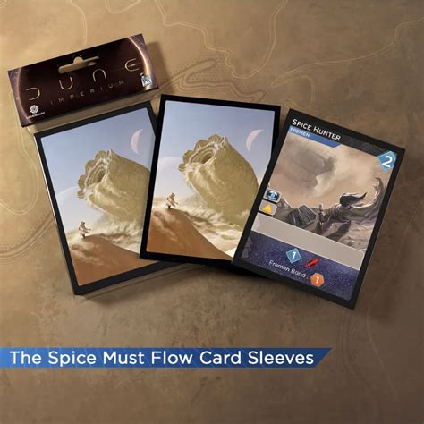 Dune Imperium Pochettes The Spice Must Flow 75