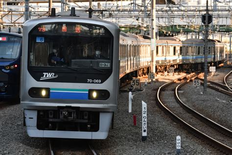 東臨70 000形Z6編成 東京総合車両センター入場 2nd train鉄道ニュース