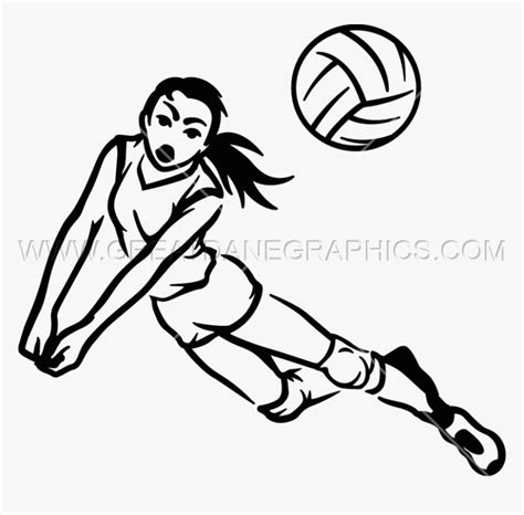 Transparent Volleyball Player Png - Playing Sports Drawing Easy, Png ...