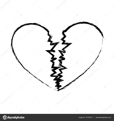 Broken Heart Drawing At Getdrawings Free Download