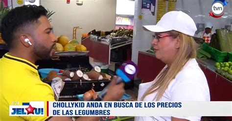 Vídeo Chollykid compra vegetales y legumbres Jelou Tvn Panamá