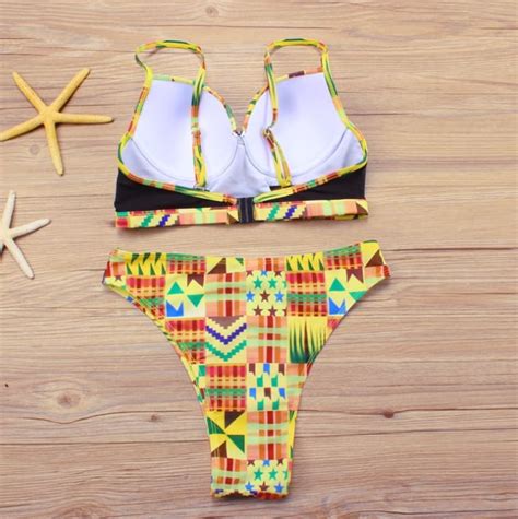 Multi Pattern High Waist Bikini Set My Maverick World Hq