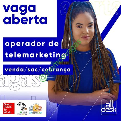 Operador De Telemarketing Fortaleza CE 01 Vaga S Themos Vagas