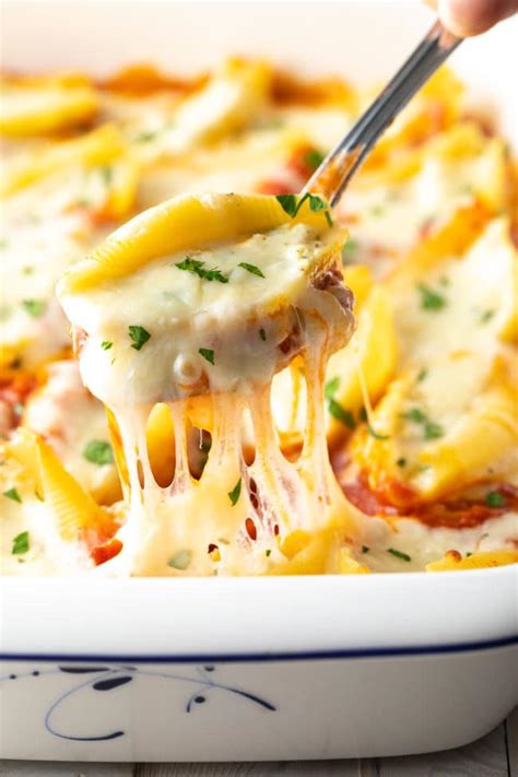 Ricotta Stuffed Shells Recipe A Spicy Perspective