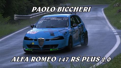 SALITA ALPE NEVEGAL 2023 PAOLO BICCHERI ALFA ROMEO 147 CUP RSPLUS