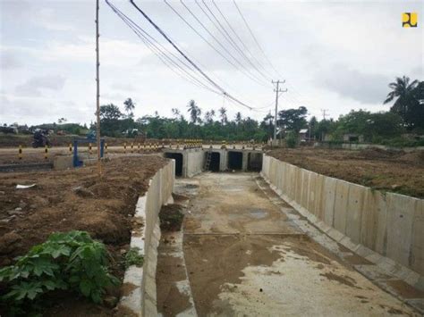 Kementerian PUPR Bangun Saluran Pengendali Banjir Kawasan Ekonomi