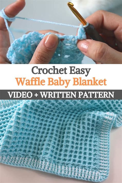 Crochet newborn blanket – Artofit