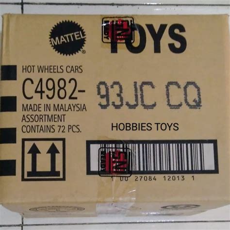 Jual Dus Hot Wheels Reguler Lot Case C Segel Sni Isi Pcs Shopee Indonesia
