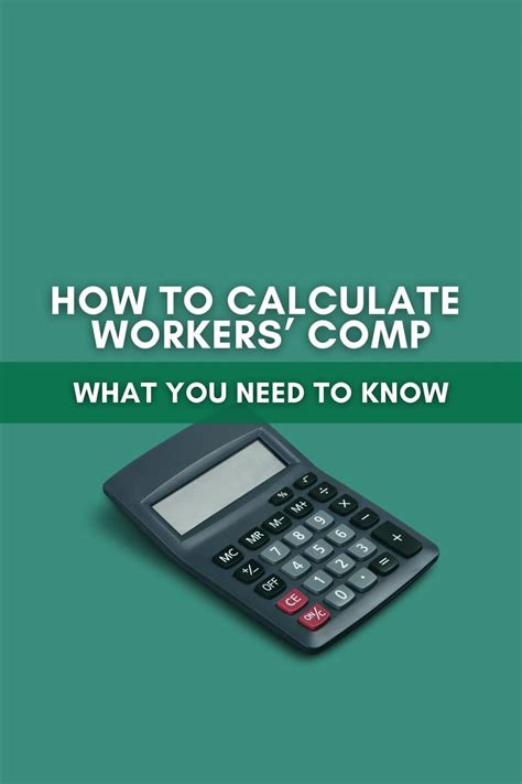 How To Calculate Workers Comp What You Need To Know