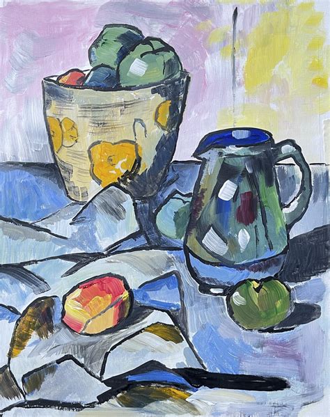 Still Life After Samuel John Peploes Painting G W Flickr