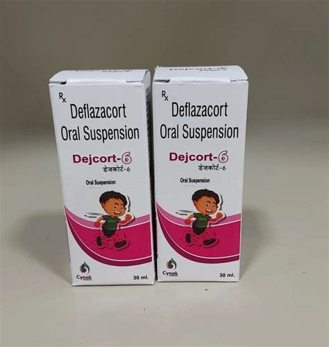 Deflazacort Oral Suspension 6mg At Rs 92box Distributor Of Medicine