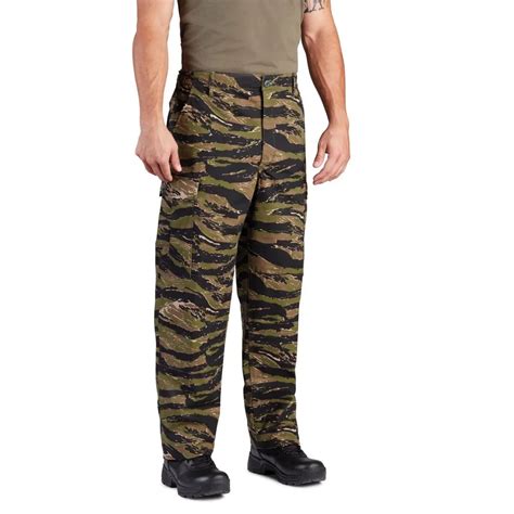 Propper Tiger Stripe Camo Uniform Bdu Ripstop Pants Army Navy