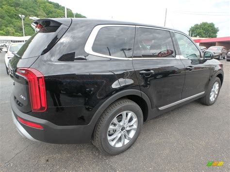 2020 Ebony Black Kia Telluride Lx Awd 133461683 Photo 2 Gtcarlot