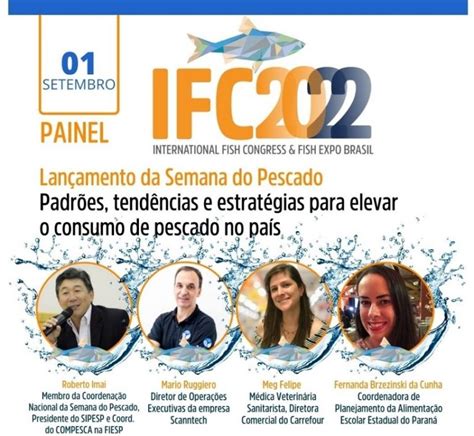 Lançamento da Semana do Pescado Revista Panorama da Aquicultura