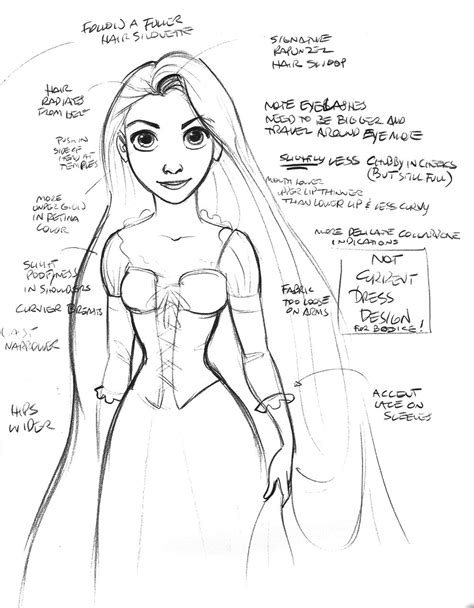 Tangled Concept Art Glen Keane