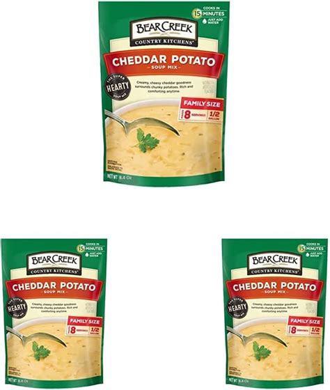 Amazon Bear Creek Soup Mixes Cheddar Potato Ounce Pack Of