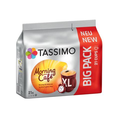 Tassimo Morning Café XL 21 Capsules for Tassimo for 3 89