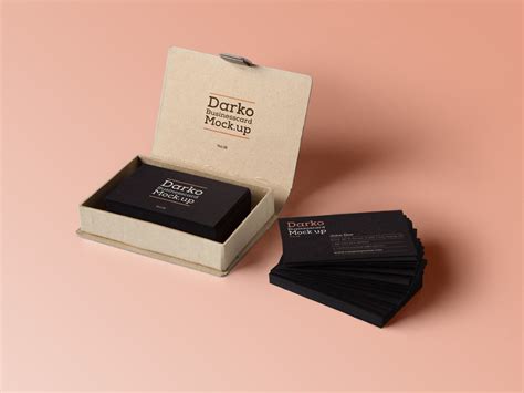 Psd Business Card Mock Up Vol18 Pixeden Club