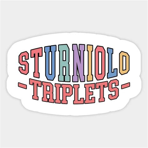 Sturniolo Triplets Sticker In 2023 Triplets Triplet Quotes Funny