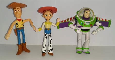 Bonecos Toy Story Woody Jessie E Buzz Lightyear Mc Donalds