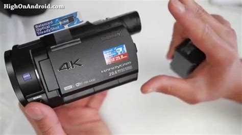 Sony Fdr Ax33 4k Camcorder Unboxing And Initial Review Youtube