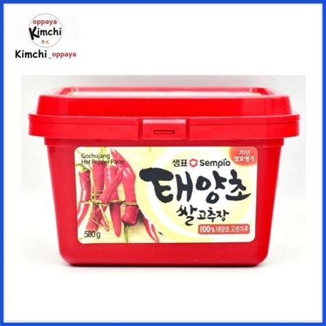 Jual Sempio Gochujang Hot Pepper Paste Sambal Gram Di Seller Kimchi Oppaya Duri Kosambi