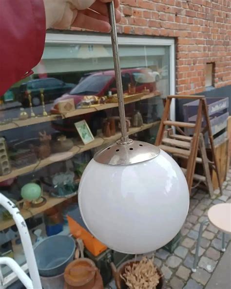 Klassisk glaskuppel lampe Den Lille Kælderbutik